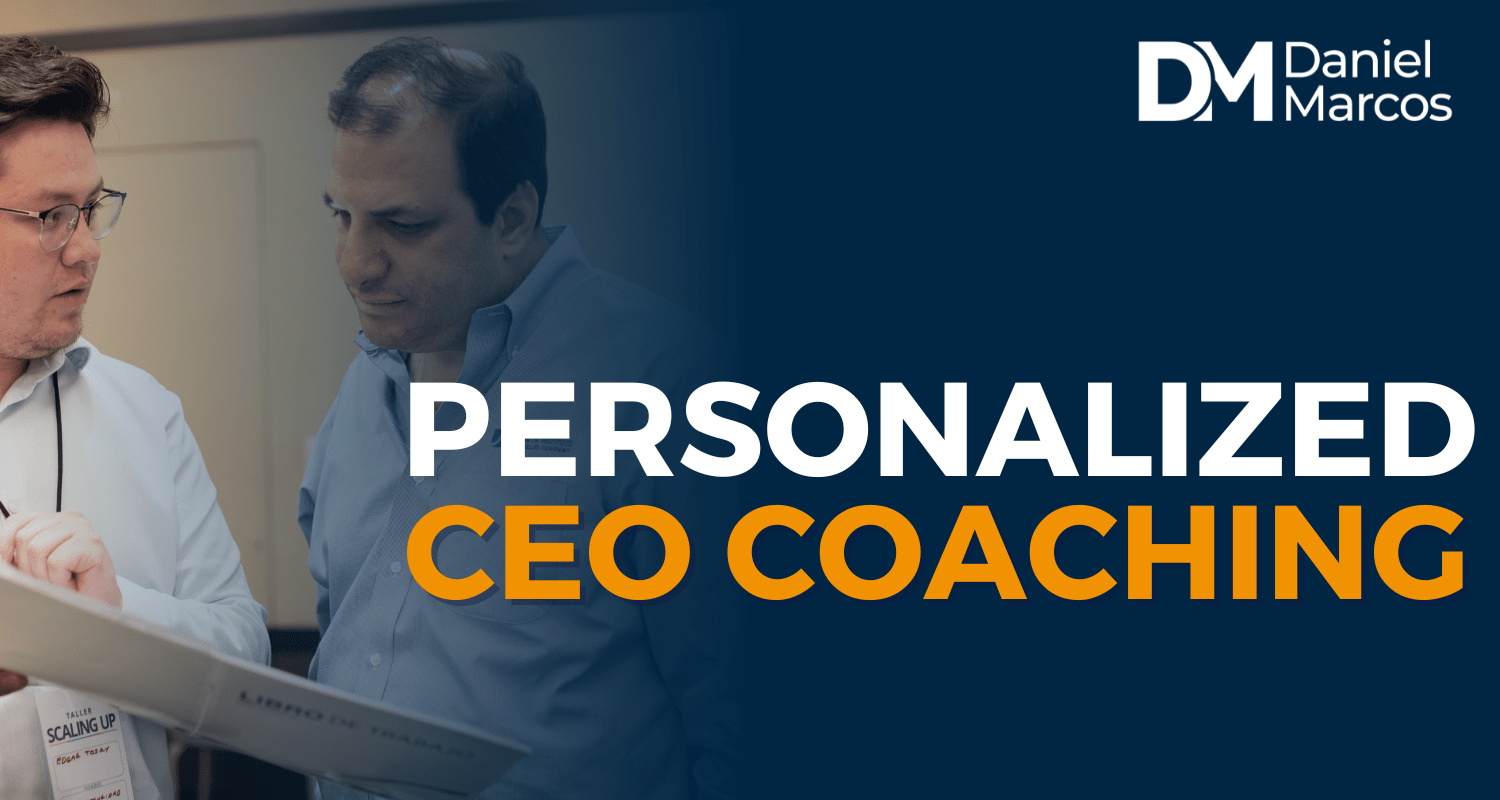 Daniel Marcos — CEO Coach internacional, keynote speaker y co-fundador de Growth Institute